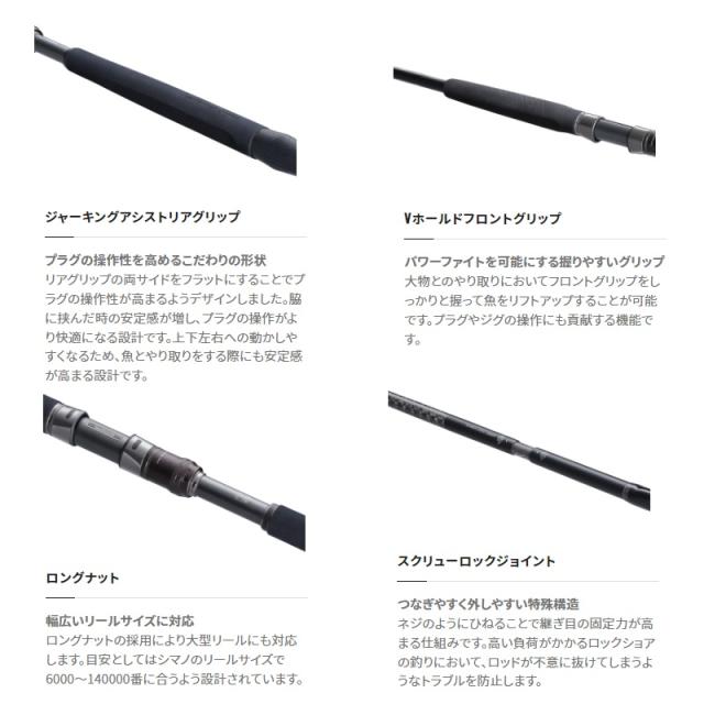 シマノ コルトスナイパーリミテッド S100H-3　/ ショアキャスティング ロッド_5