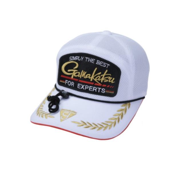 がまかつ GM9805 オールメッシュキャップ(ワッペン) LL ホワイト　【釣具　釣り具】の通販は 4,910円