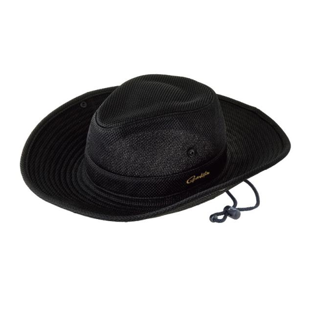 がまかつ GM9890 ライトクールストローハット LL ブラック　【釣具　釣り具】の通販は 7,920円