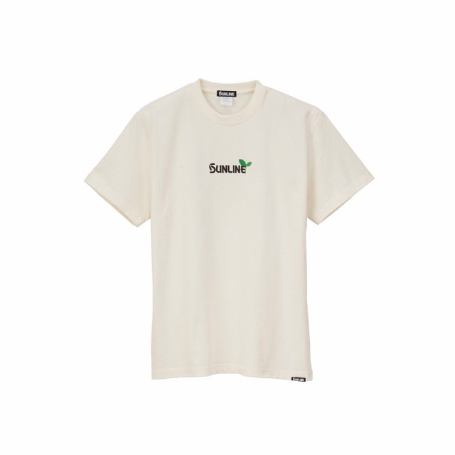 サンライン SUW-15303T オーガニックコットンTシャツ M ホワイト　【釣具　釣り具】の通販は