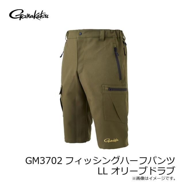 がまかつ - がまかつ/Gamakatsu フィッシングパンツオリーブドラブ S Gamakatsu がまかつ/Gamakatsu フィッシングパンツ(カーゴタイプ