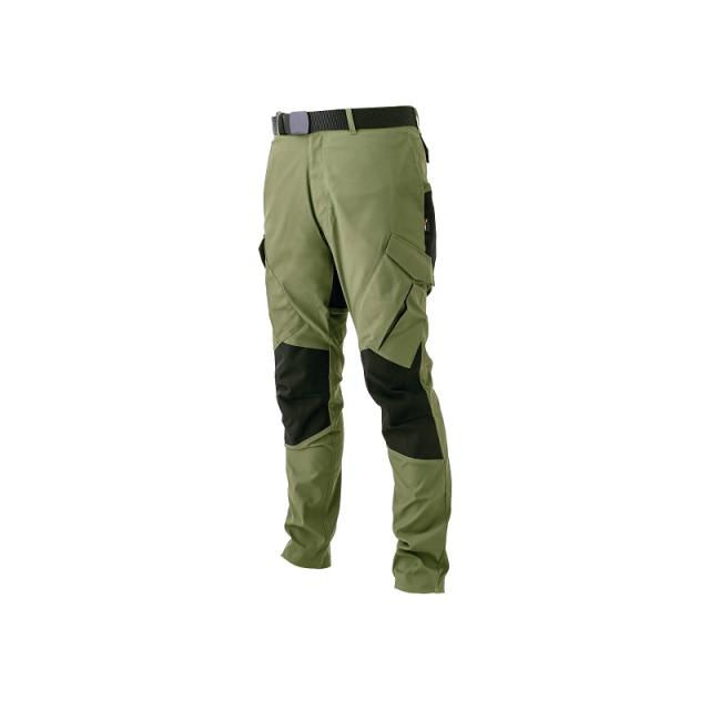 がまかつ LE4008 アクティブストレッチカーゴパンツ2.0 L #2 アーミーグリーン　【釣具　釣り具】