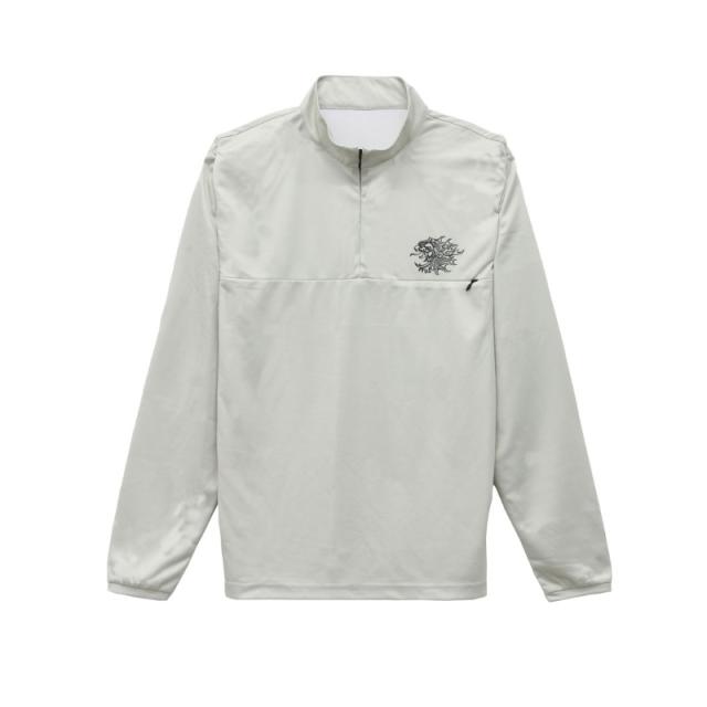 ししまる サンライン フィッシングウェア 獅子ジップシャツ(長袖) LL