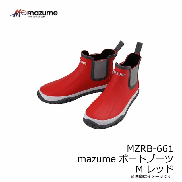 オレンジブルー マズメ mazume ラバーブーツ ブラック MZRB-655