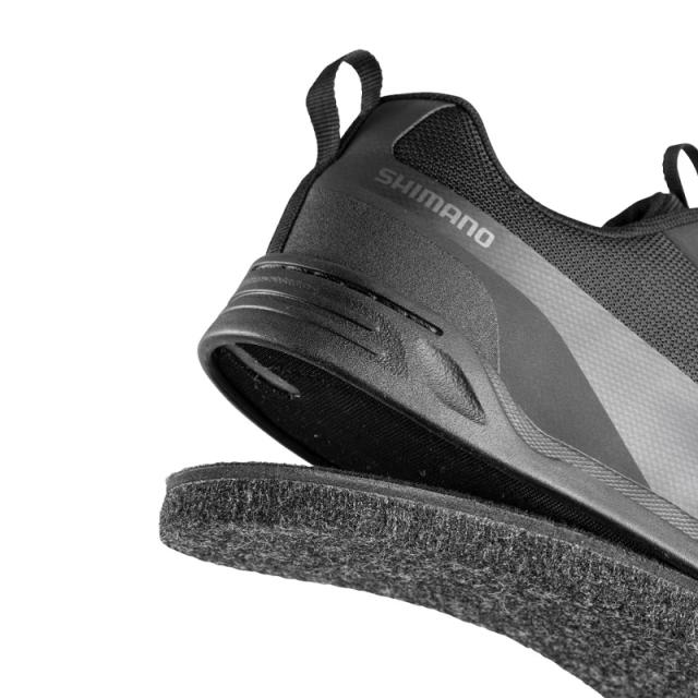 シマノ FS-022W ジオロックシューズカットピンフェルト 29.0cm ブラック　【在庫限り特価】