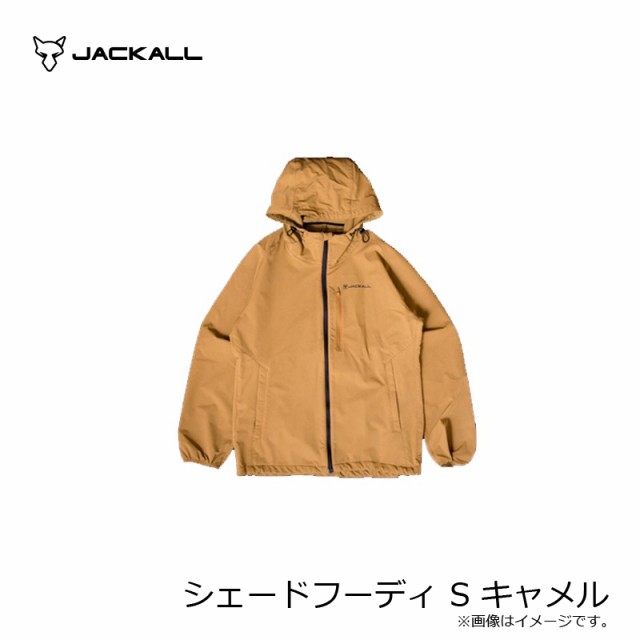 ジャッカル シェードフーディ S キャメル　【釣具　釣り具】