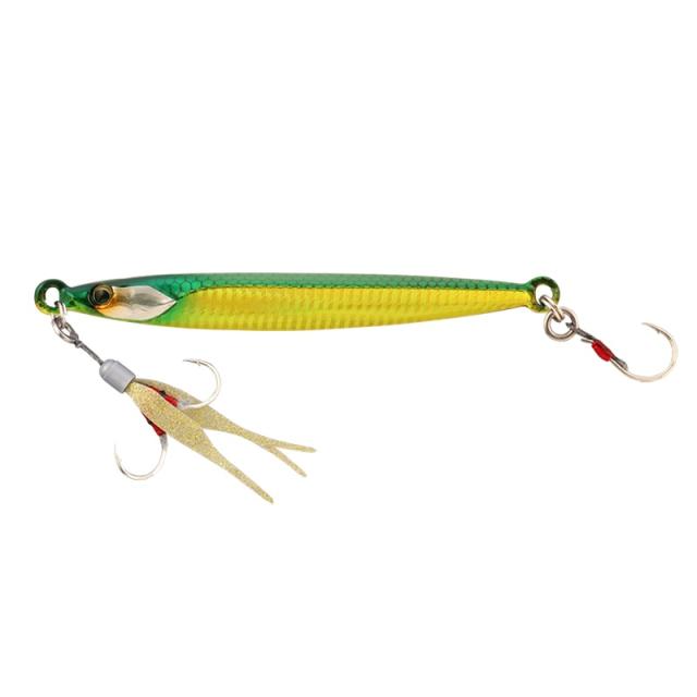 ジャッカル バンブルズジグ TG SLJ 120g グリキン/スリムボーダーホロ　【釣具　釣り具】
