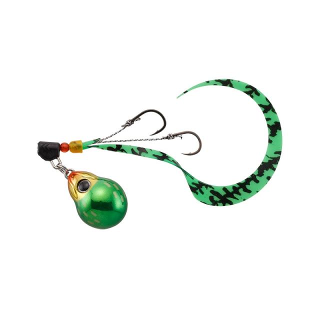 ジャッカル TGビンビンスイッチ キャンディ 250g グリーンゴールド　【釣具　釣り具】