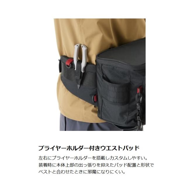 シマノ BW-222W セフィア ランガンウエスト M グレー 【釣具 釣り具