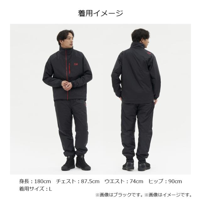 ダイワ ダイワ DI-5223 CORDURARウォームアップスーツ 火器金属元素 2XL 【店卸し資産境界線特価】【秋冬物御召しもの大取り計らう】 御釣り