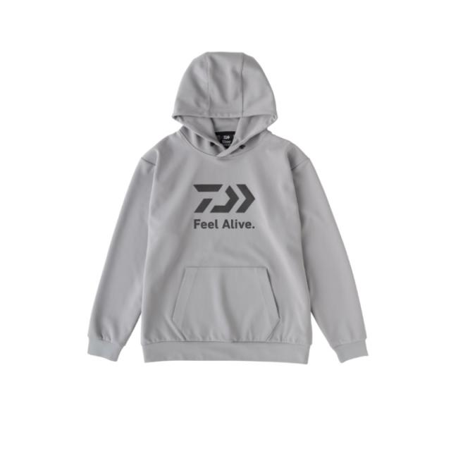 Enn（えん） ダイワ DE-8923 タフスウェットパーカ グレー WL 【釣具 釣り具】