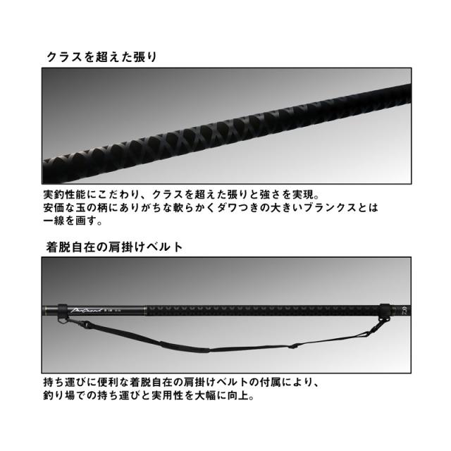 ダイワ プログランド磯玉網 50-50・W / 磯 波止 玉の柄 アミ 【