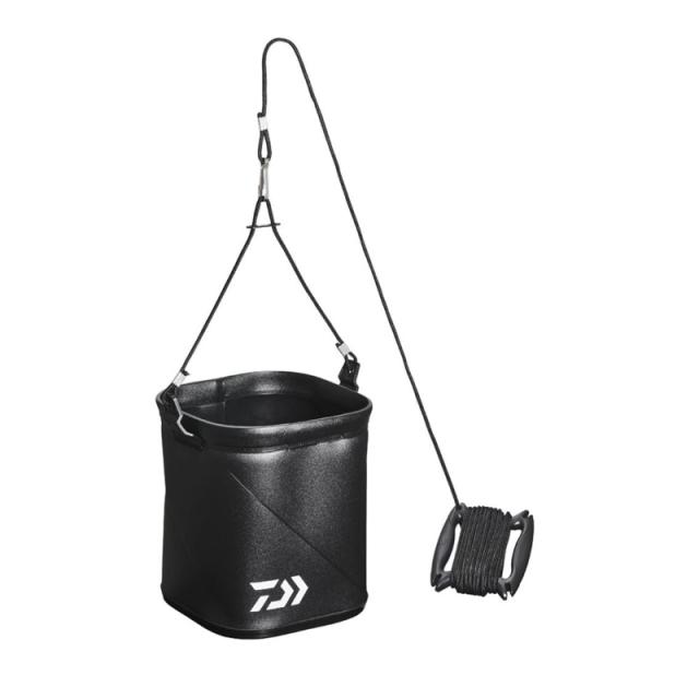 ダイワ 水くみバッカン S21(K) ブラック　【釣具　釣り具】