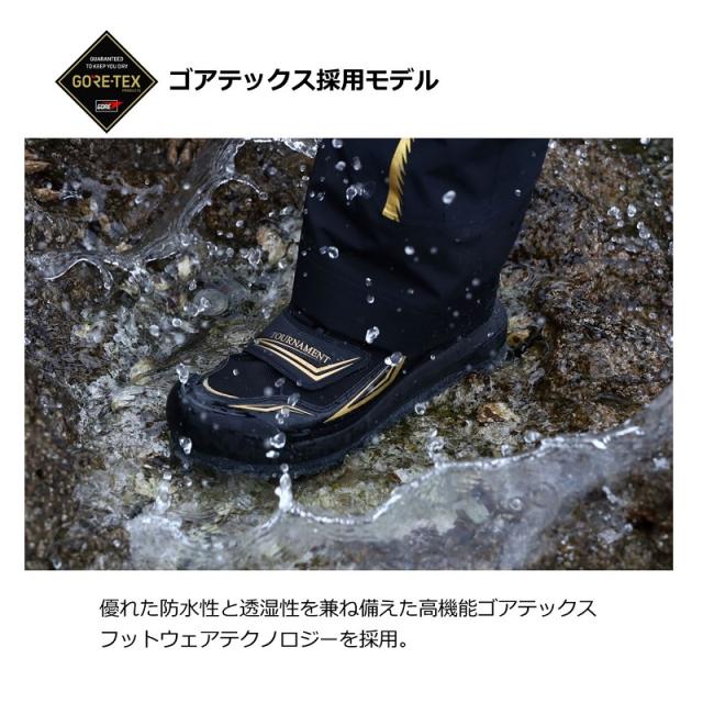 ダイワ ダイワ　TM-2601G トーナメント GORE-TEX シューズ スパイクフェルト レッド 25.0cm【在庫限り特価】【秋冬物衣料大処分】　釣り