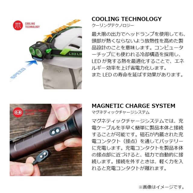 レッドレンザー HF8R コア (ヘッドライト) #ブラック　【釣具　釣り具】_6