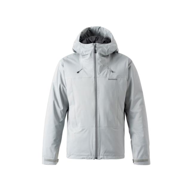 シマノ シマノ　RB-034W インサレーション レインジャケット L グレー【在庫限り特価】【秋冬物衣料大処分】釣り