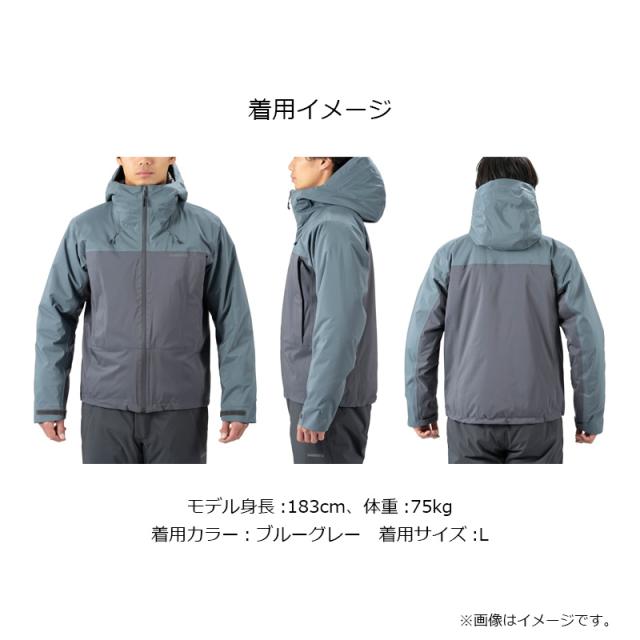 シマノ シマノ RB-034W インサレーション レインジャケット L グレー