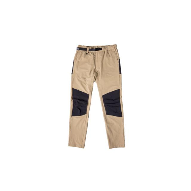 ジャッカル ハイブリッドストレッチパンツ L ベージュ　【釣具　釣り具】の通販は