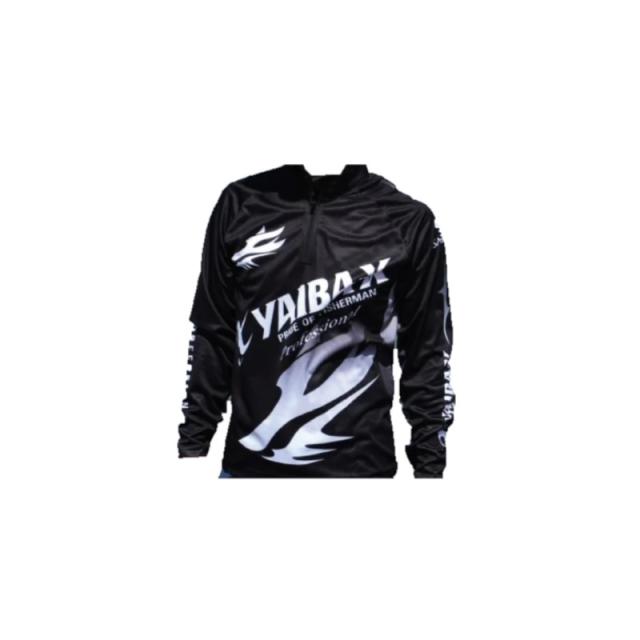 ササメ Y318 ヤイバジップアップシャツ ブラックA L　【釣具　釣り具】の通販は