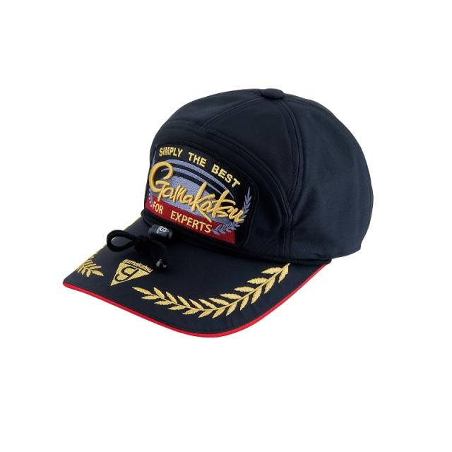 がまかつ GM9110 アルテマシールドキャップ(ワッペン) ブラック LLの通販は 7,480円