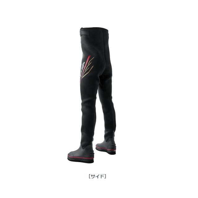 がまかつ GM5825 胴付ウェーダー(先割・4mm厚) ブラック 28X　【釣具　釣り具】_1