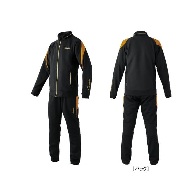 がまかつ GM3733 ライトクールスウェットスーツ ブラック/ゴールド L　【釣具　釣り具】