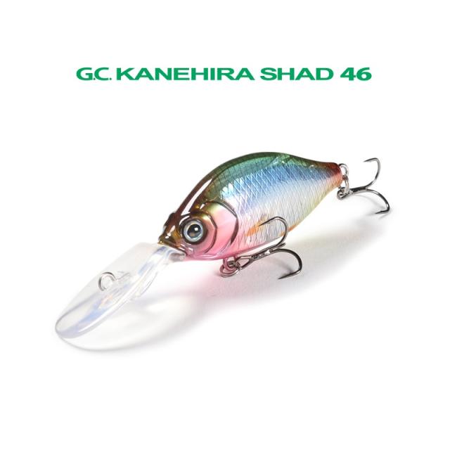 一誠 G.C.カネヒラシャッド46MR-SP #75 スプリングレッドの通販はau