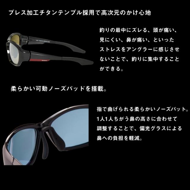 ダイワ TLX 023 TLX偏光グラス イーズグリーン_4