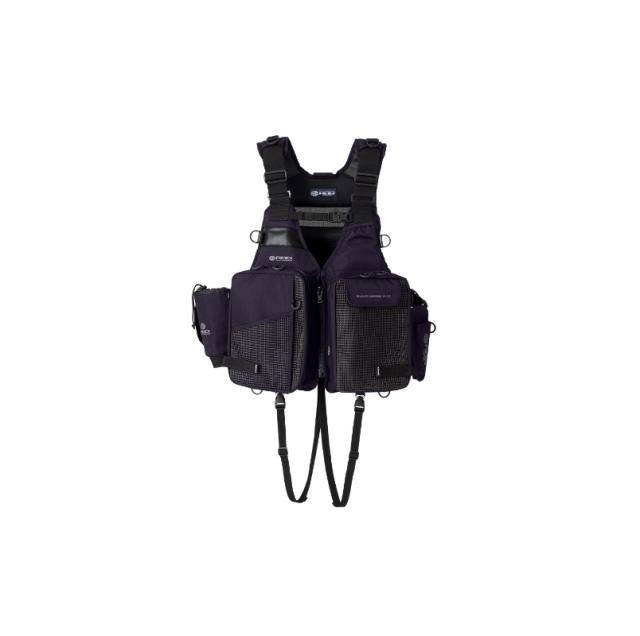 リバレイ 7717 RBB ビックベイトゲームベスト チャコール F　【釣具　釣り具】