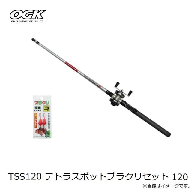 大阪漁具 TSS120 テトラスポットブラクリセット 120 【釣具 釣り具】