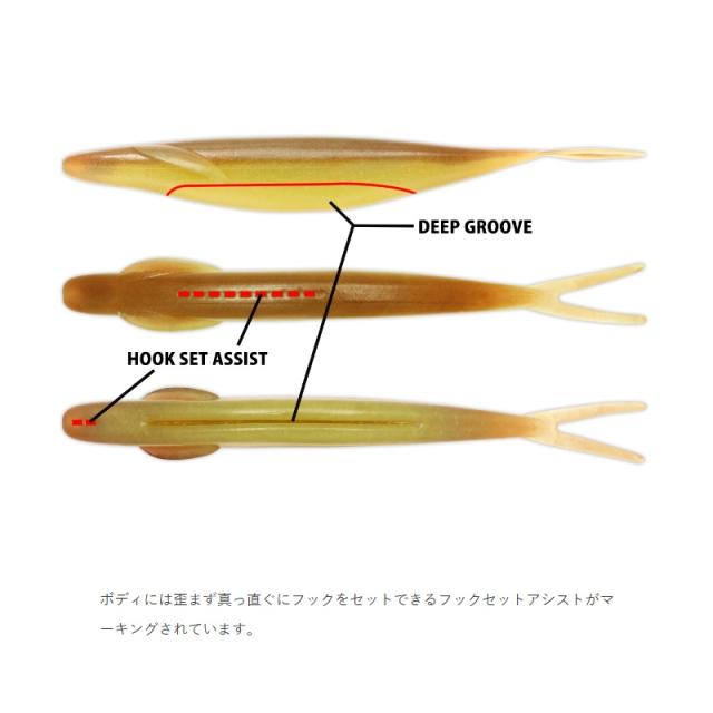 デプス サカマタシャッド 2インチ #129 リザーバーシャッドの通販はau