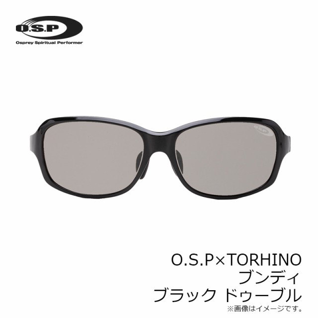 OSP O.S.P×TORHINO ポラライズド サングラス BUNDI ブンディ ブラック ドゥーブル　【釣具　釣り具】