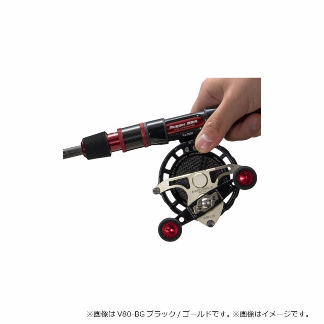 黒鯛工房 カセ筏師 DEEP FORCE V80-BG (左) ブラック/ゴールドの通販はau PAY マーケット - 釣具のFTO  フィッシングタックルオンライン | au PAY マーケット－通販サイト