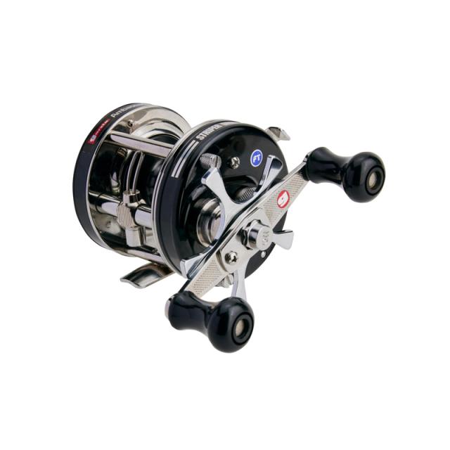 アブ AMBASSADEUR 5501 Striper Black　/ ベイト リール 左巻