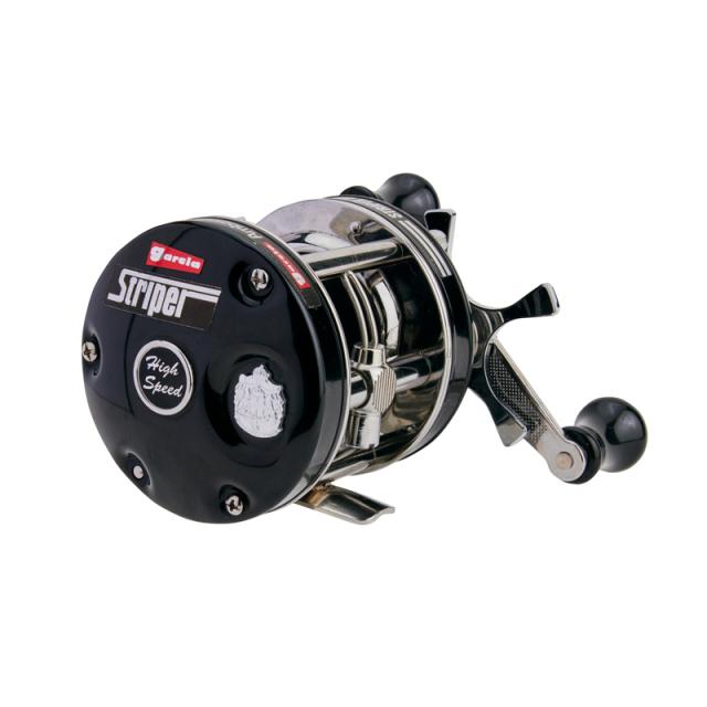 アブ AMBASSADEUR 5501 Striper Black　/ ベイト リール 左巻_1