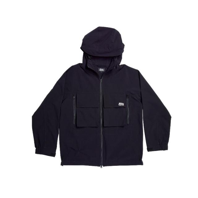 アブ ウォーターレジスタントフィッシングパーカー ブラック XL