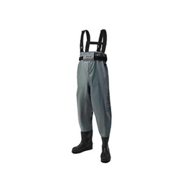 エクセル OH-002F ウェストハイウェダー 70D (フェルトソール) SS (23.0cm-23.5cm) グレーの通販は