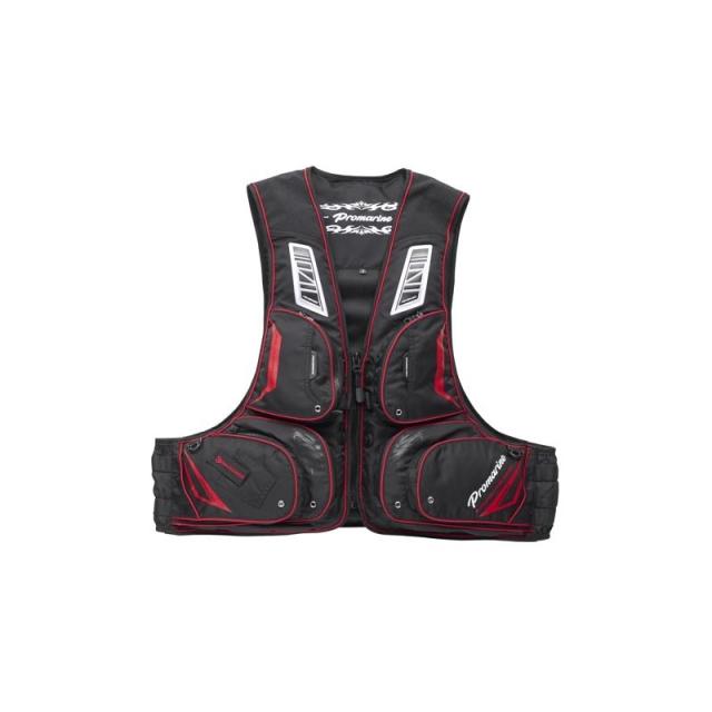 浜田商会 WFA012-BKRD ハイパー フローティングベスト ブラックレッド