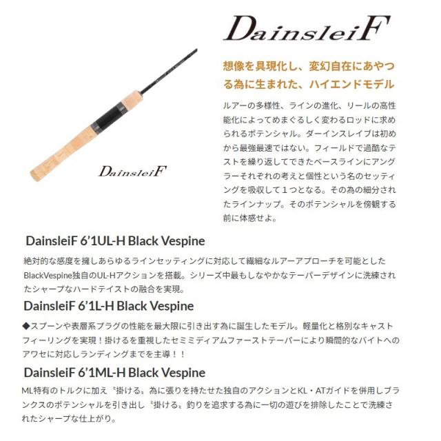 ヴァルケイン ダーインスレイヴ 6’1L-H ブラックヴェスパインRM_1