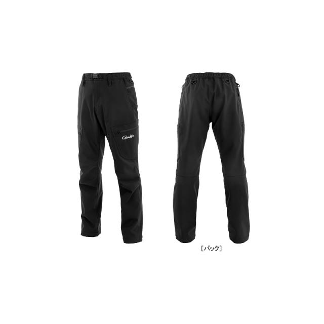 がまかつ GM3754 ストレッチBフィッシングパンツ ブラック/ブラック M
