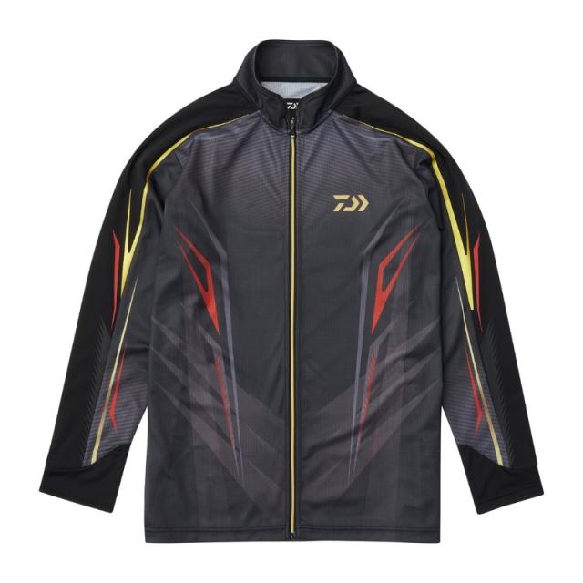 ダイワ DE-7324T トーナメント フルジップドライシャツ ブラック XL