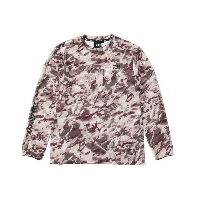 ダイワ DE-9324 ストレッチクルーネックシャツ ウォーターマルチカモ Lの通販は 4,625円