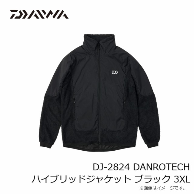 ダイワ DJ-2824 DANROTECH ハイブリッドジャケット ブラック 3XL