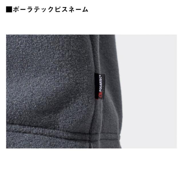 ダイワ DJ-5924 POLARTEC フリースフーディージャケット ガンメタル 2XL_4