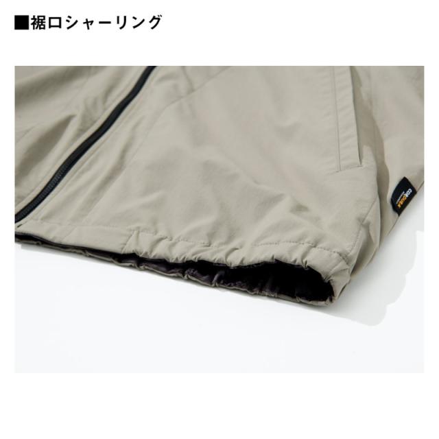 ダイワ DJ-8324 CORDURA リバーシブルコーチジャケット グレージュ 3XL_5