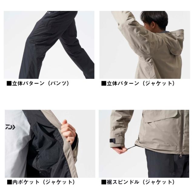 ダイワ DW-3224 レインマックス アングラーズウィンタースーツ