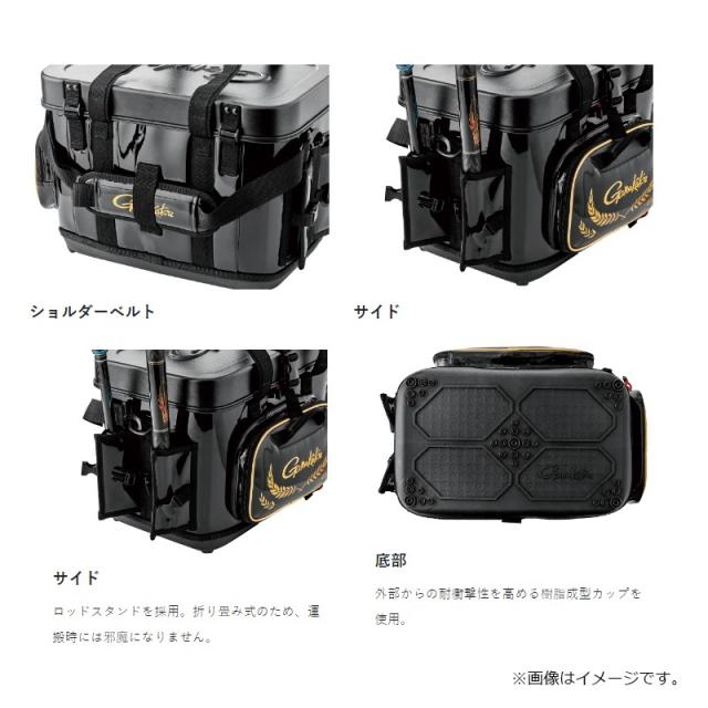 がまかつ GB398 がま磯タックルバッグ 28L ブラック がまかつ GB398 がま磯タックルバッグ 28L ブラック