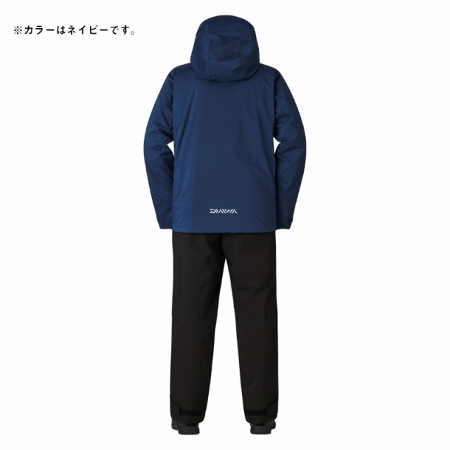 【 開梱 設置?無料 】 ダイワ DW-3524 レインマックス ウィンタースーツ ブラック 2XL フィッシングスーツ