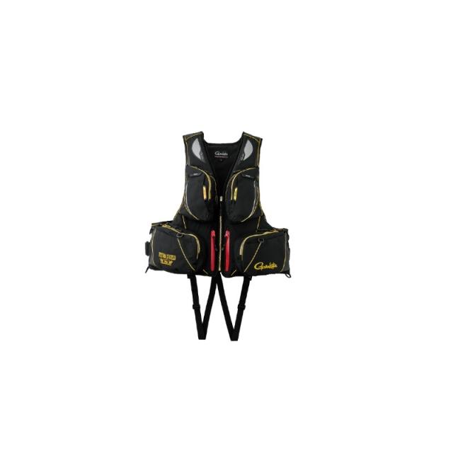 がまかつ GM2183 アルテマシールドプロFTベスト ブラック/ゴールド 5Lの通販は 43,824円