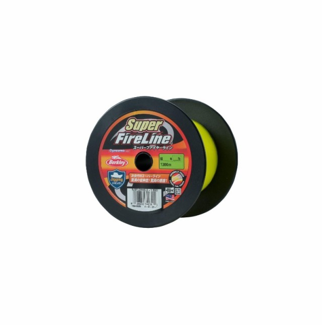 バークレイ スーパーファイヤーライン 1200m グリーン 0.8号 12LBの通販は